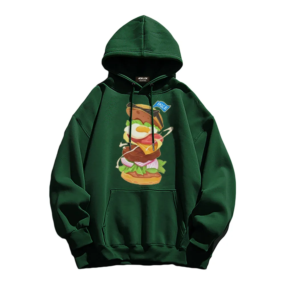 Cute Hamburger Hoodie