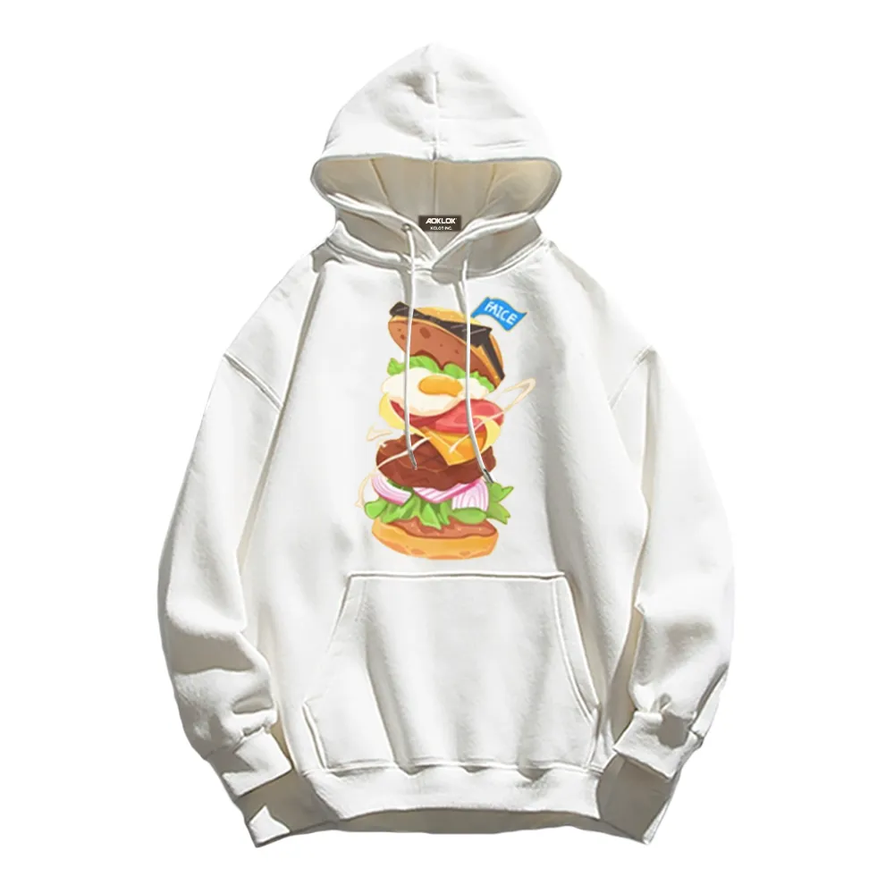Cute Hamburger Hoodie