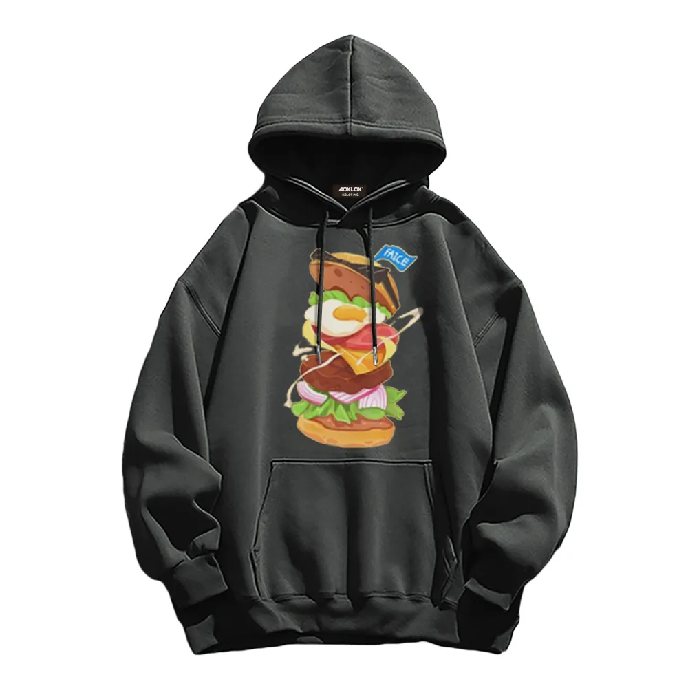 Cute Hamburger Hoodie