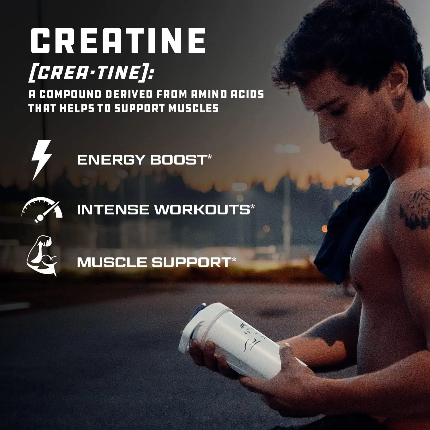 Cutler Nutrition - Creatine Monohydrate Powder 50 SERVINGS