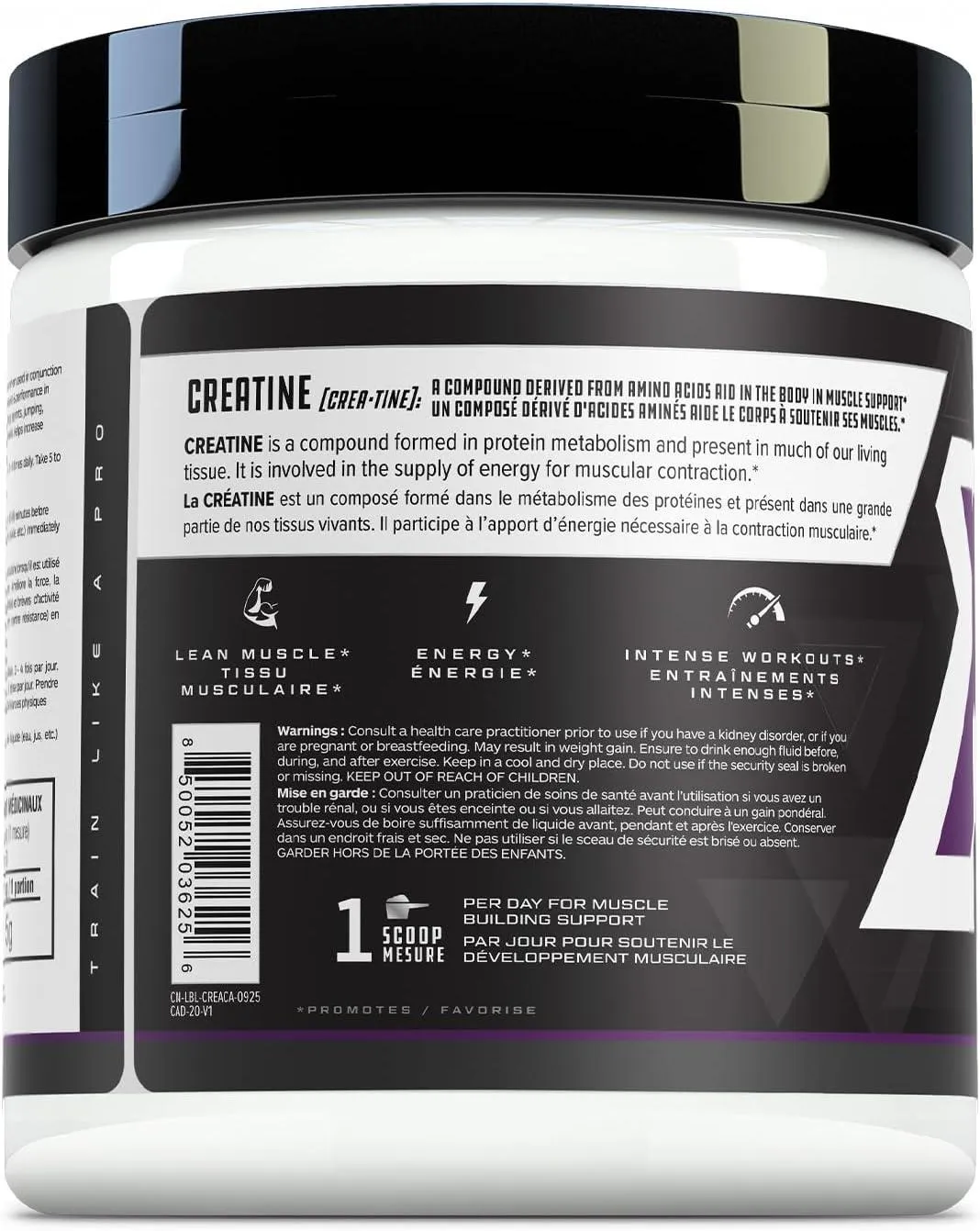 Cutler Nutrition - Creatine Monohydrate Powder 50 SERVINGS