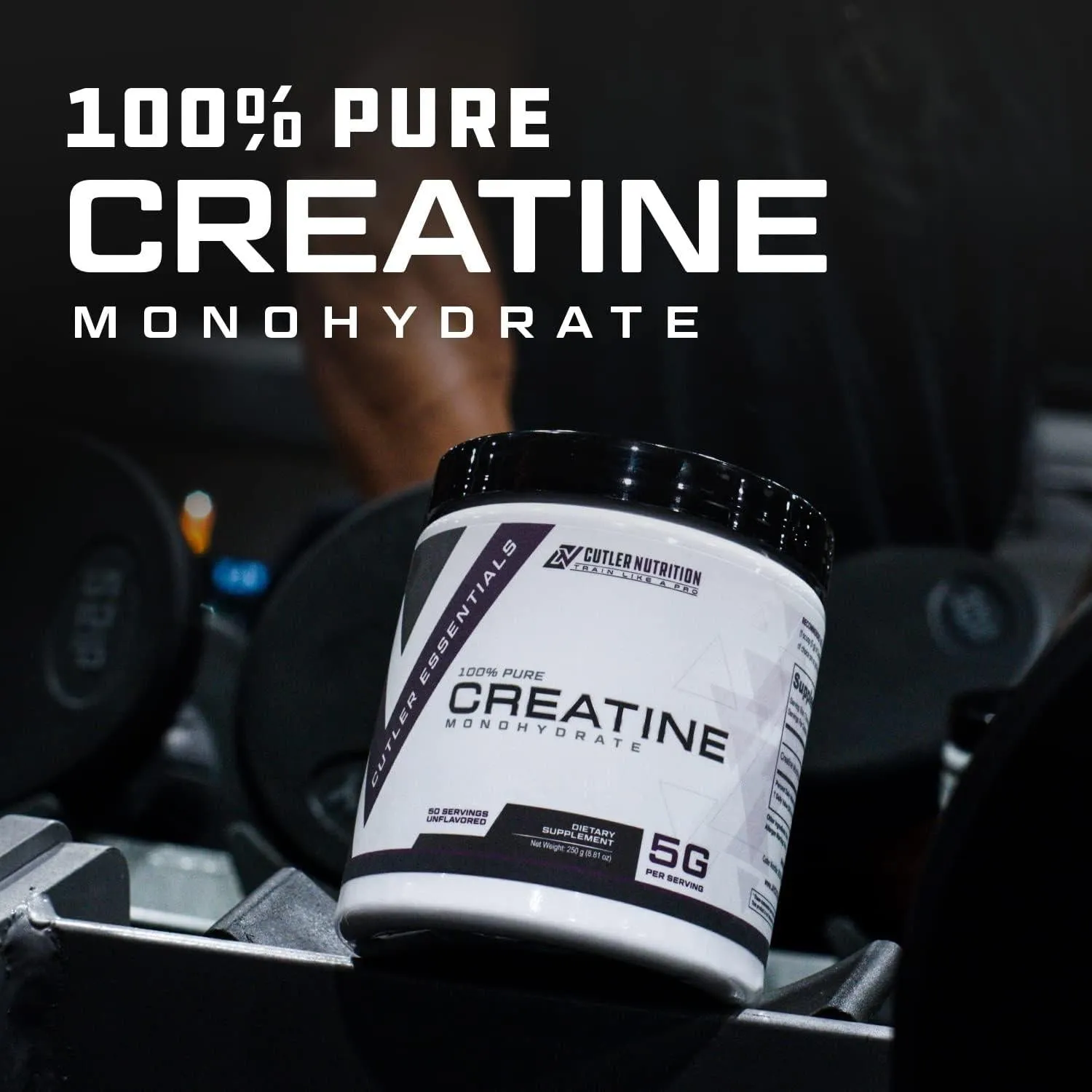 Cutler Nutrition - Creatine Monohydrate Powder 50 SERVINGS
