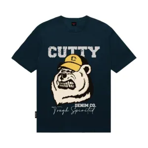 Cutty Larry Mens T-Shirt - Navy