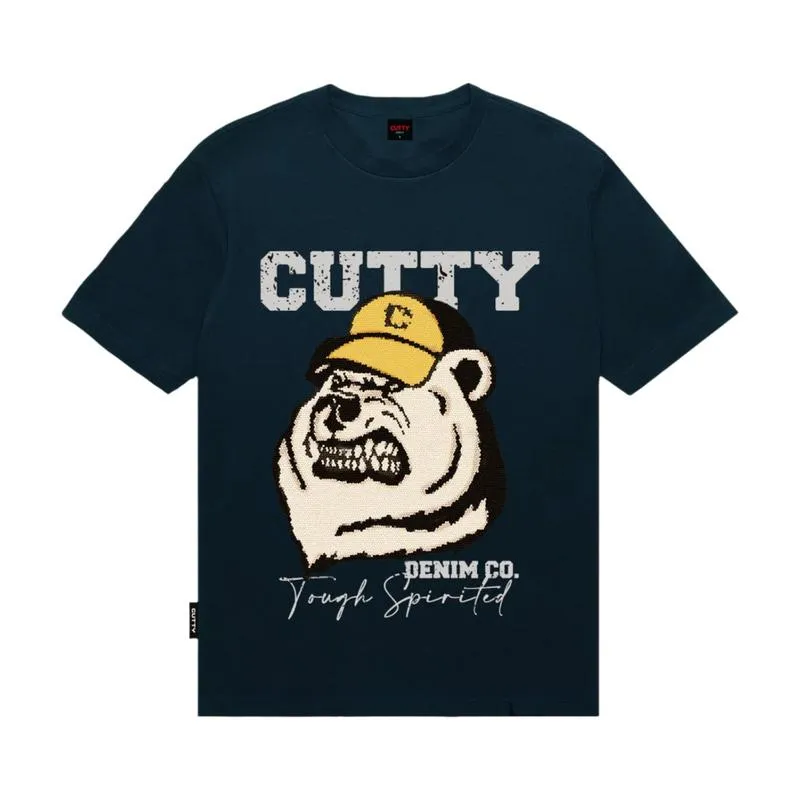 Cutty Larry Mens T-Shirt - Navy