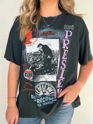 Daydreamer Elvis Polaroid Collage Merch Tee