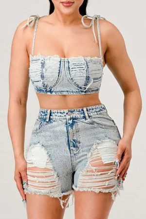 Distressed set