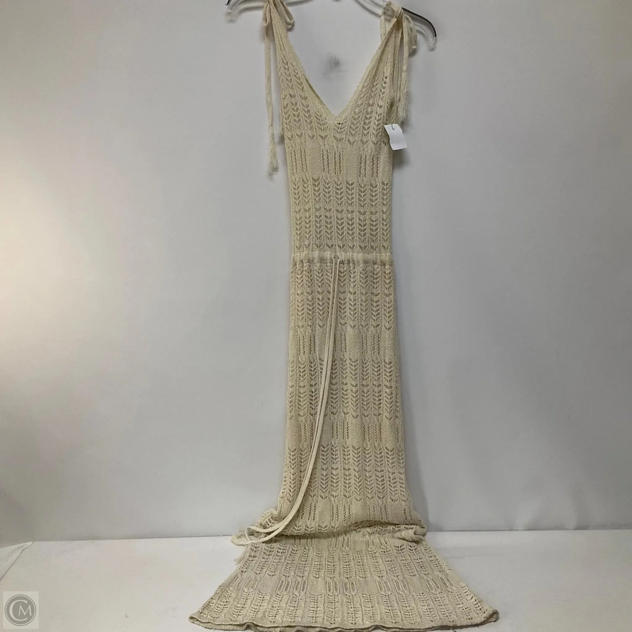 Dress Casual Maxi By Mng In Tan, Size: S
