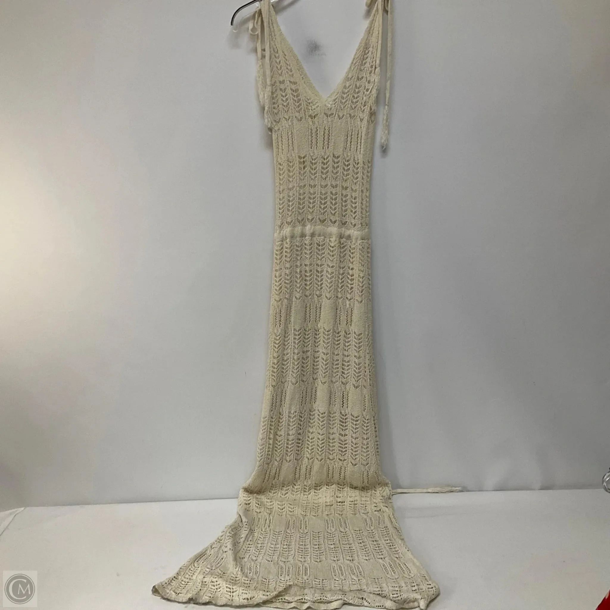 Dress Casual Maxi By Mng In Tan, Size: S