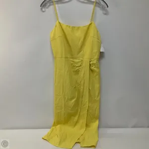 Dress Casual Midi By Cmc In Yellow, Size: M