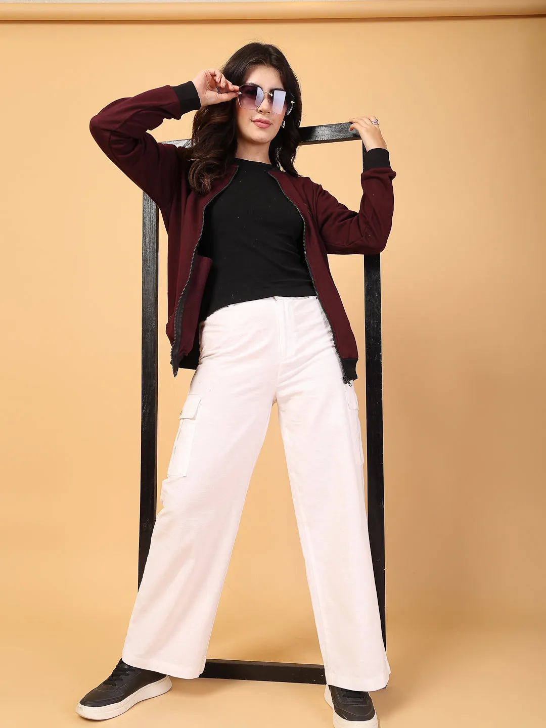 Effortless Style Bomber Jacket