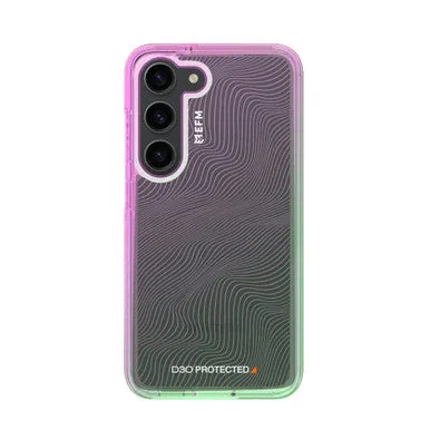 EFM Aspen Case Armour with D3O Crystalex - For Samsung Galaxy S23  - Glitter Pearl