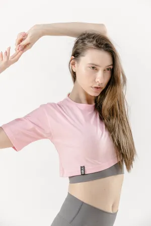 Essential Crop Top Pink