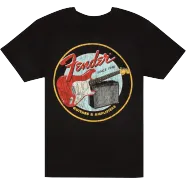 Fender® 1946 Guitars & Amplifiers T-Shirt, Vintage Black