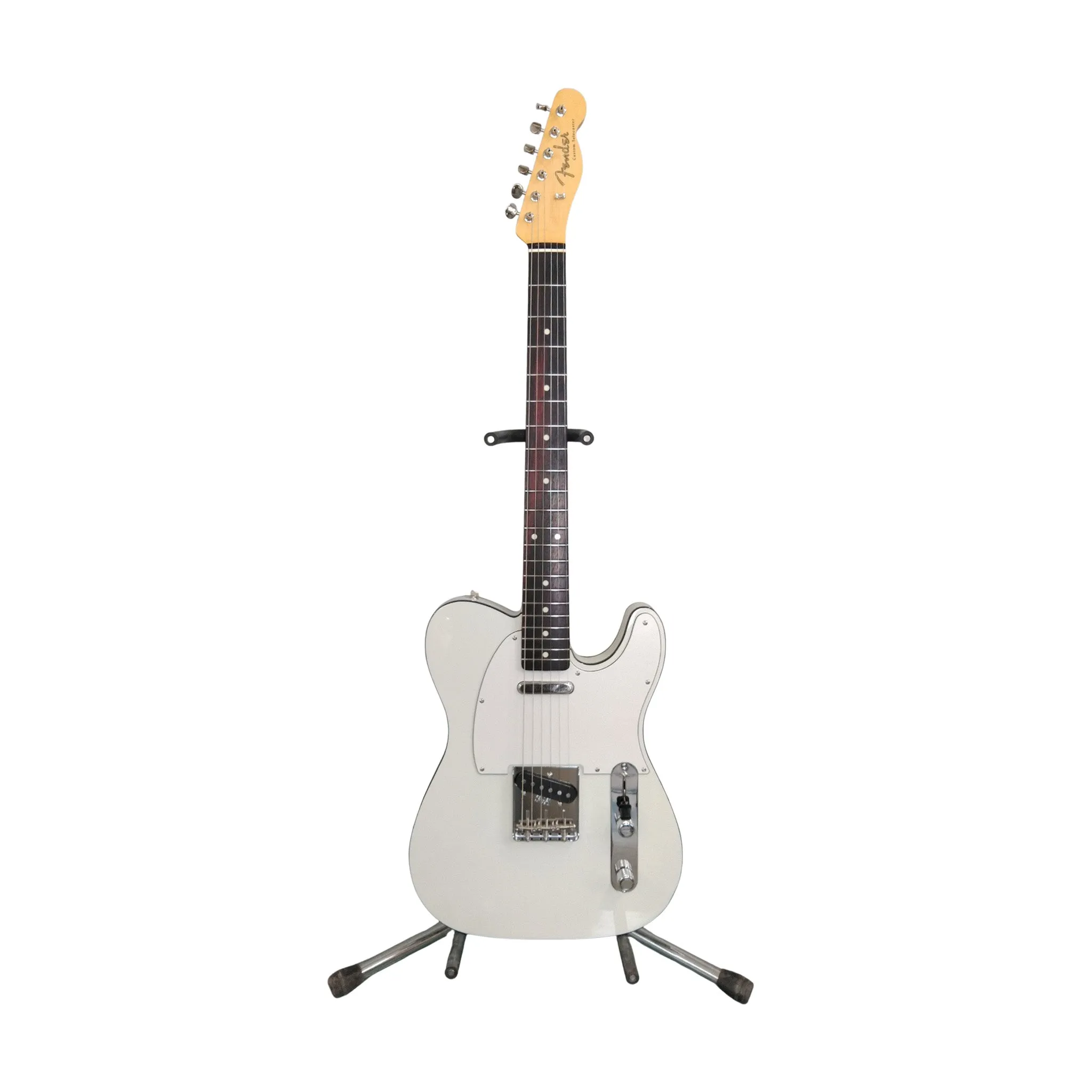 Fender FSR MIJ Traditional 60s Telecaster Custom Electric Guitar, RW FB, Olympic White