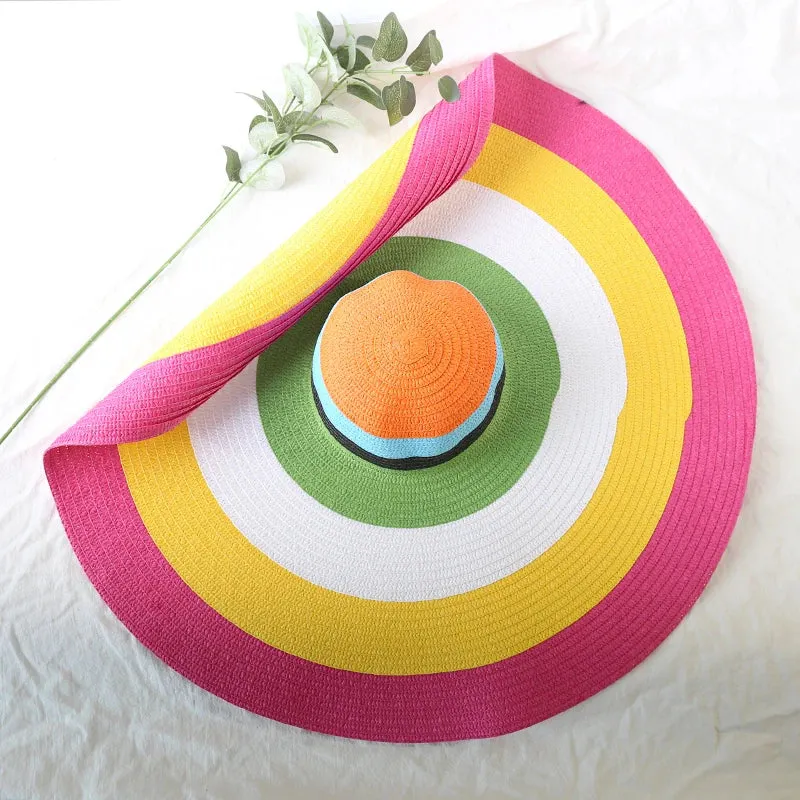 Foldable Oversized Sun Hat... This HAT is Super Big and Fun!!