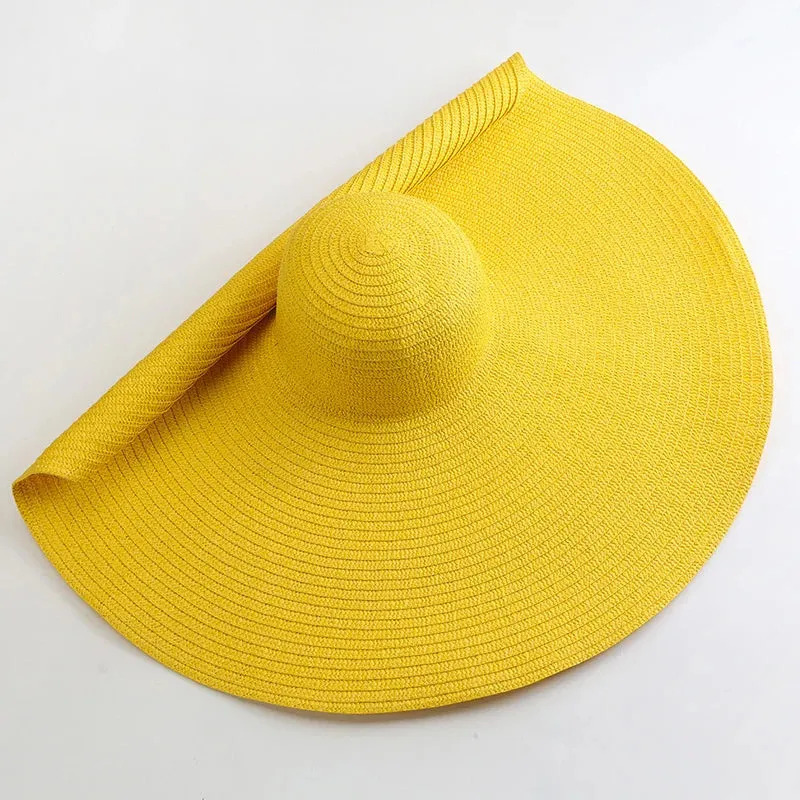 Foldable Oversized Sun Hat... This HAT is Super Big and Fun!!