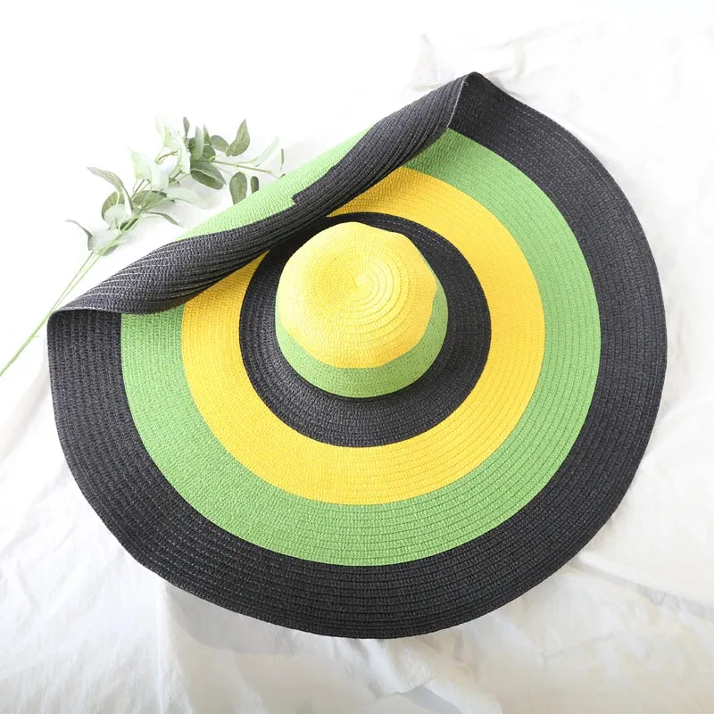 Foldable Oversized Sun Hat... This HAT is Super Big and Fun!!
