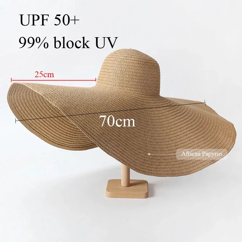 Foldable Oversized Sun Hat... This HAT is Super Big and Fun!!