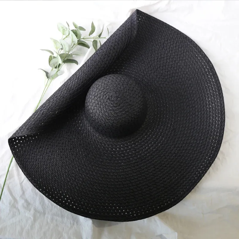 Foldable Oversized Sun Hat... This HAT is Super Big and Fun!!
