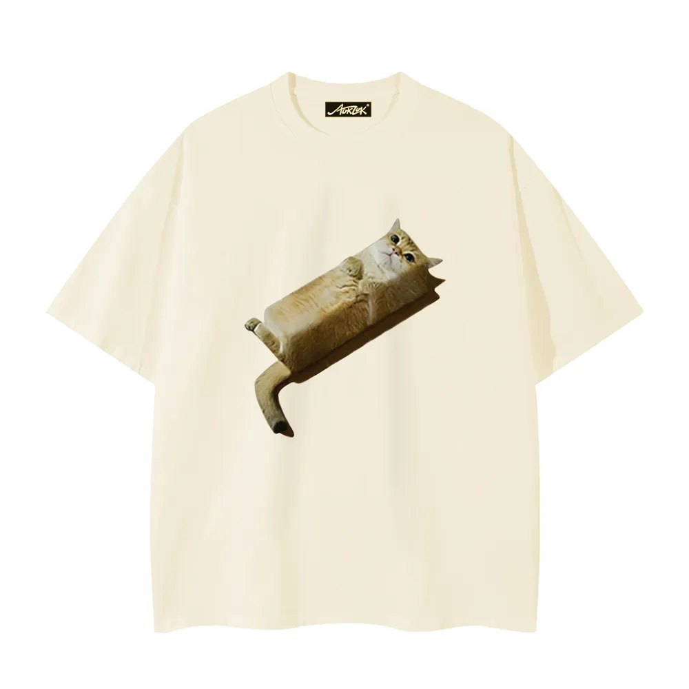 Ge You Lying Cat T-shirt
