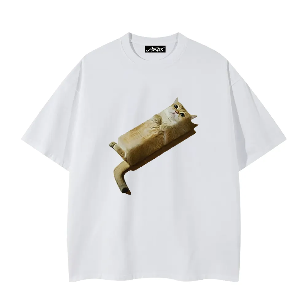 Ge You Lying Cat T-shirt