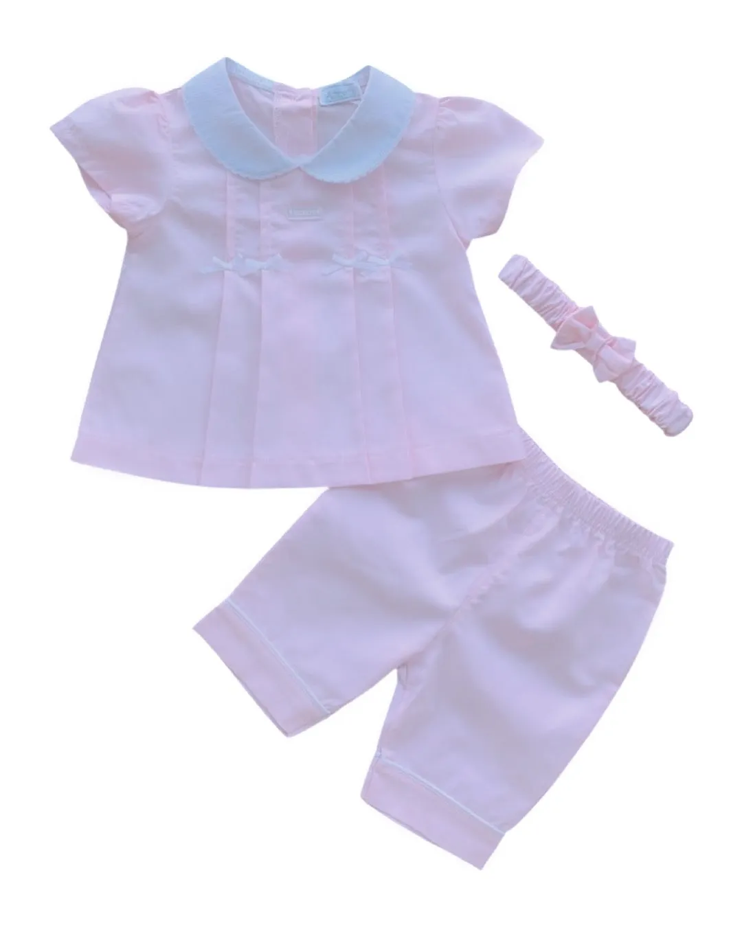 Girls 3-Piece Trouser and Headband Set