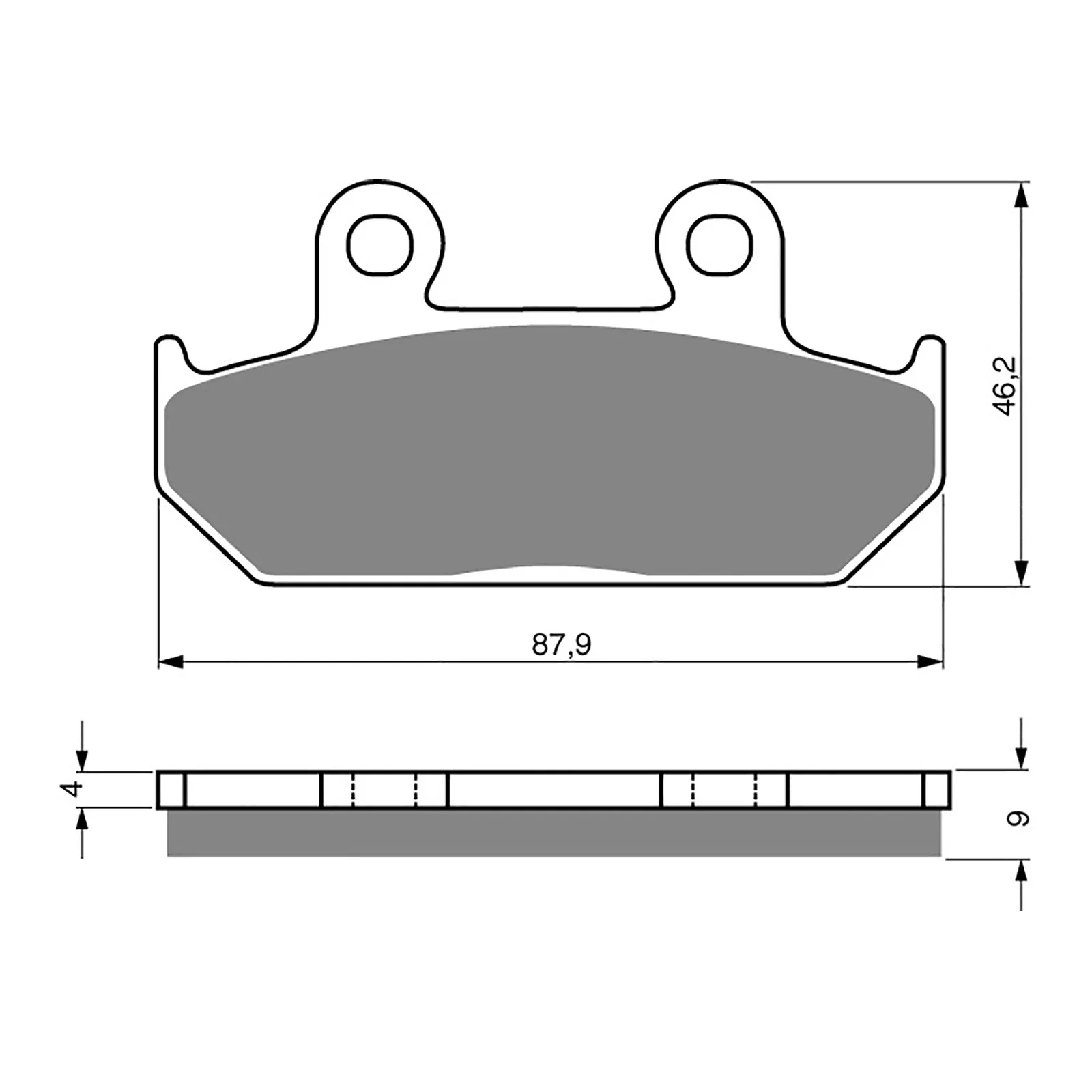 GOLDfren Brake Pads - S3 Sintered Sports