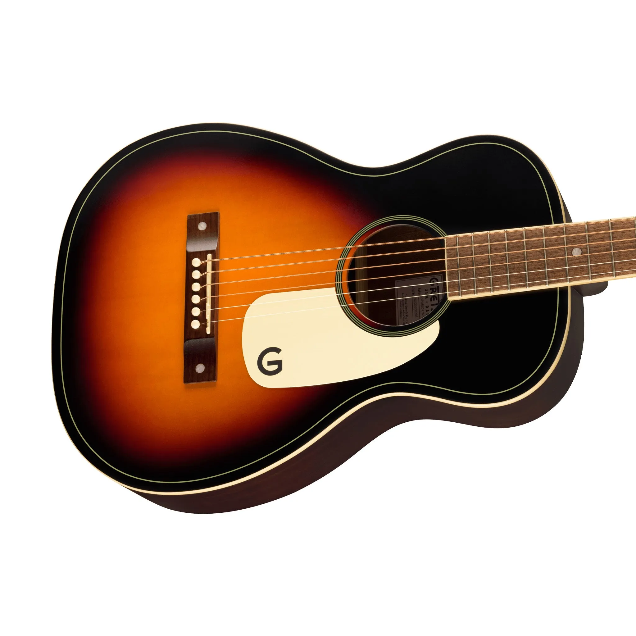 Gretsch Jim Dandy Parlor Acoustic Guitar, Rex Burst