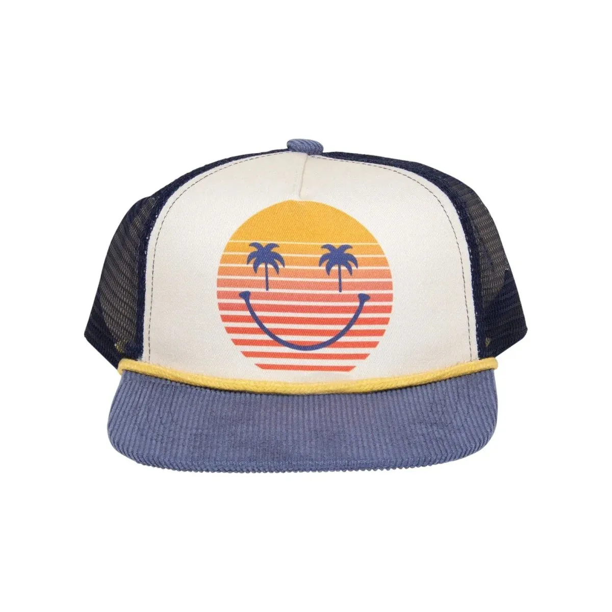 Happy Golden Trucker Hat