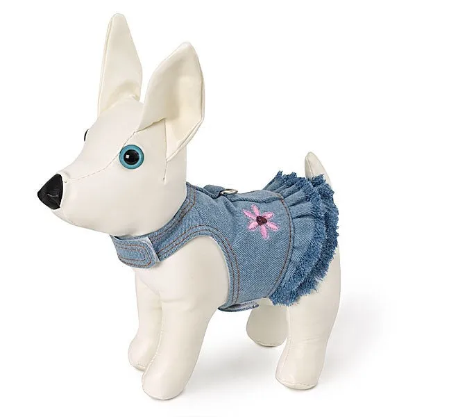 Harness Jean Dress