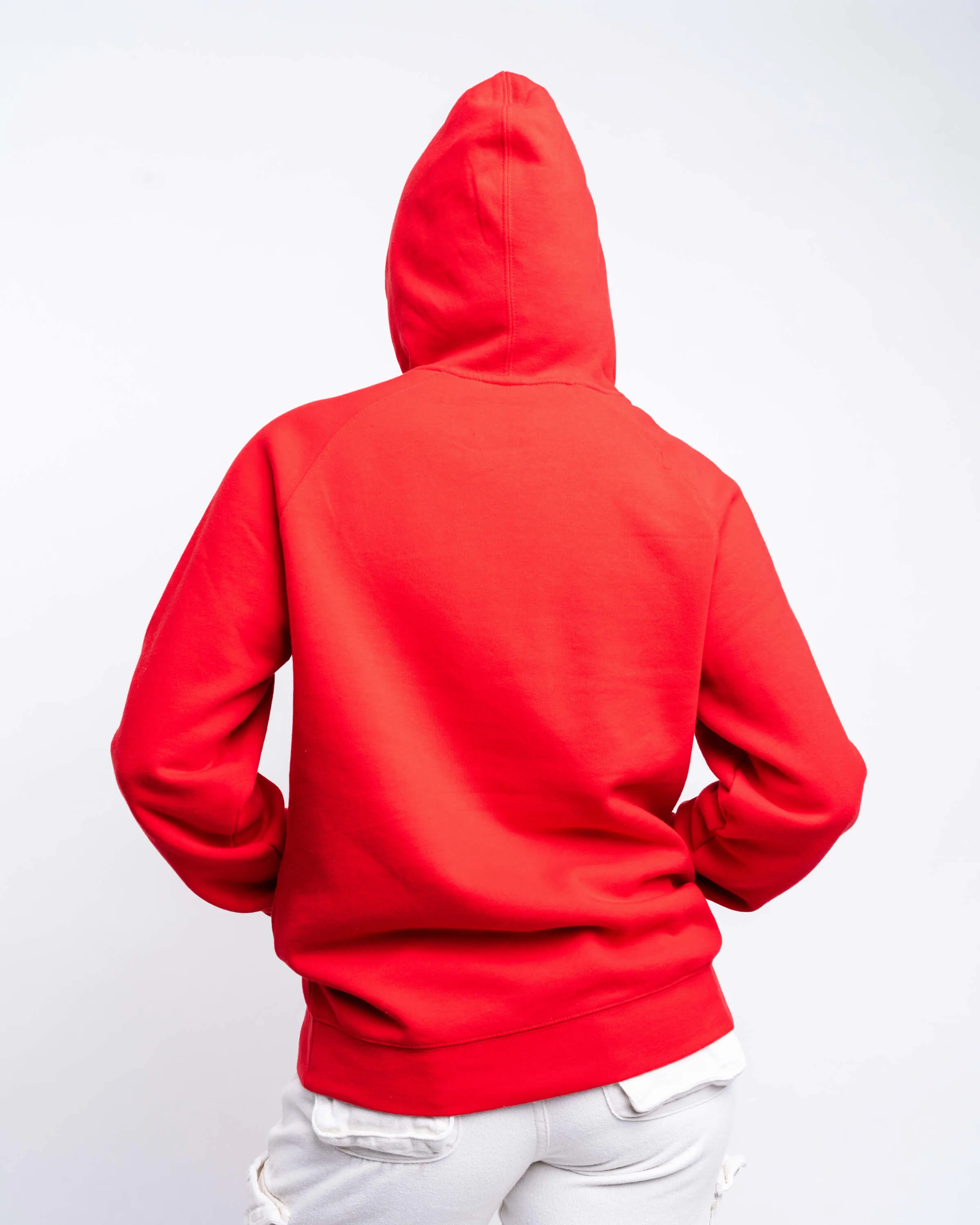 Heart On Your Sleeve Lightweight Hoodie - Red