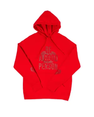 Heart On Your Sleeve Lightweight Hoodie - Red