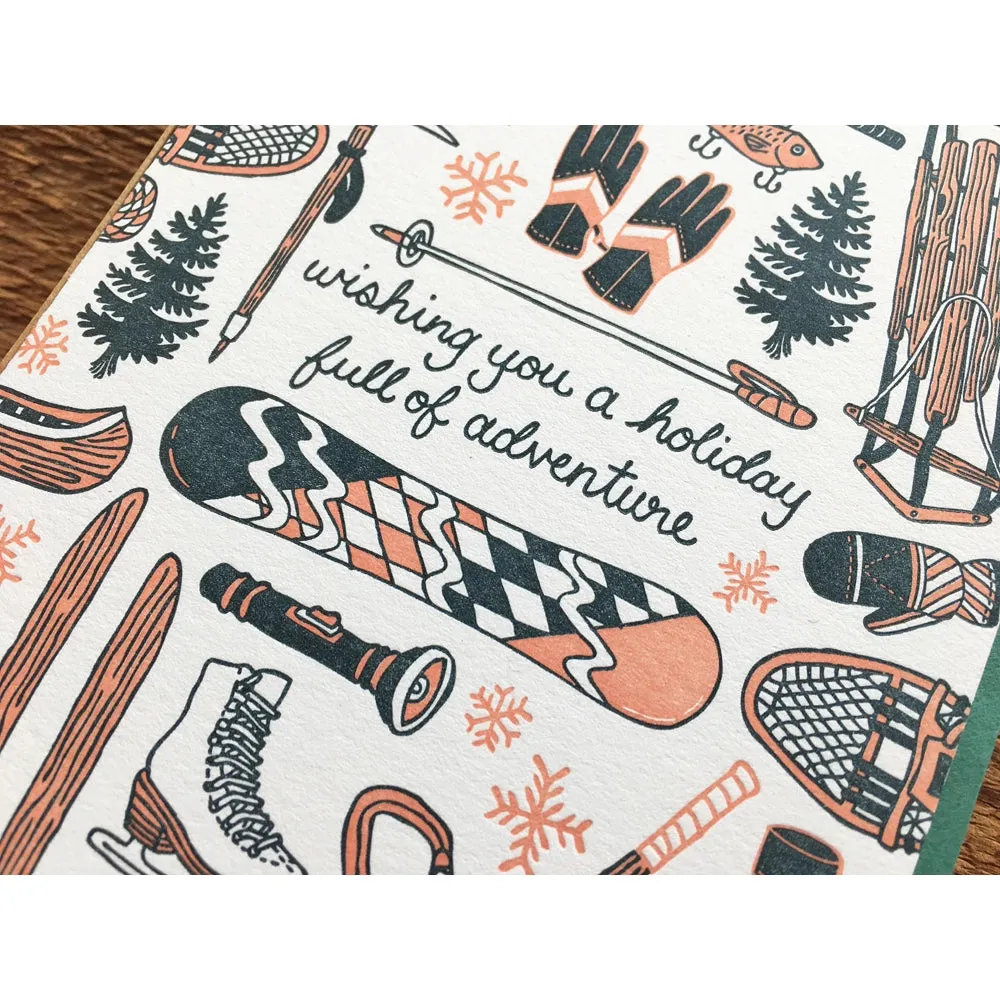Holiday Sports Card