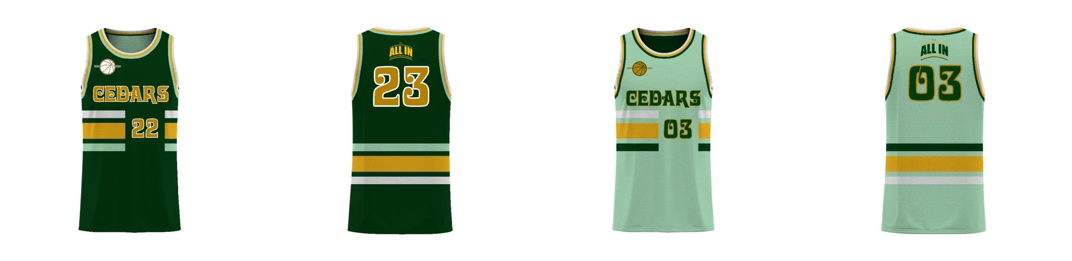 Hots Core Reversible Basketball Singlet Design Your Own