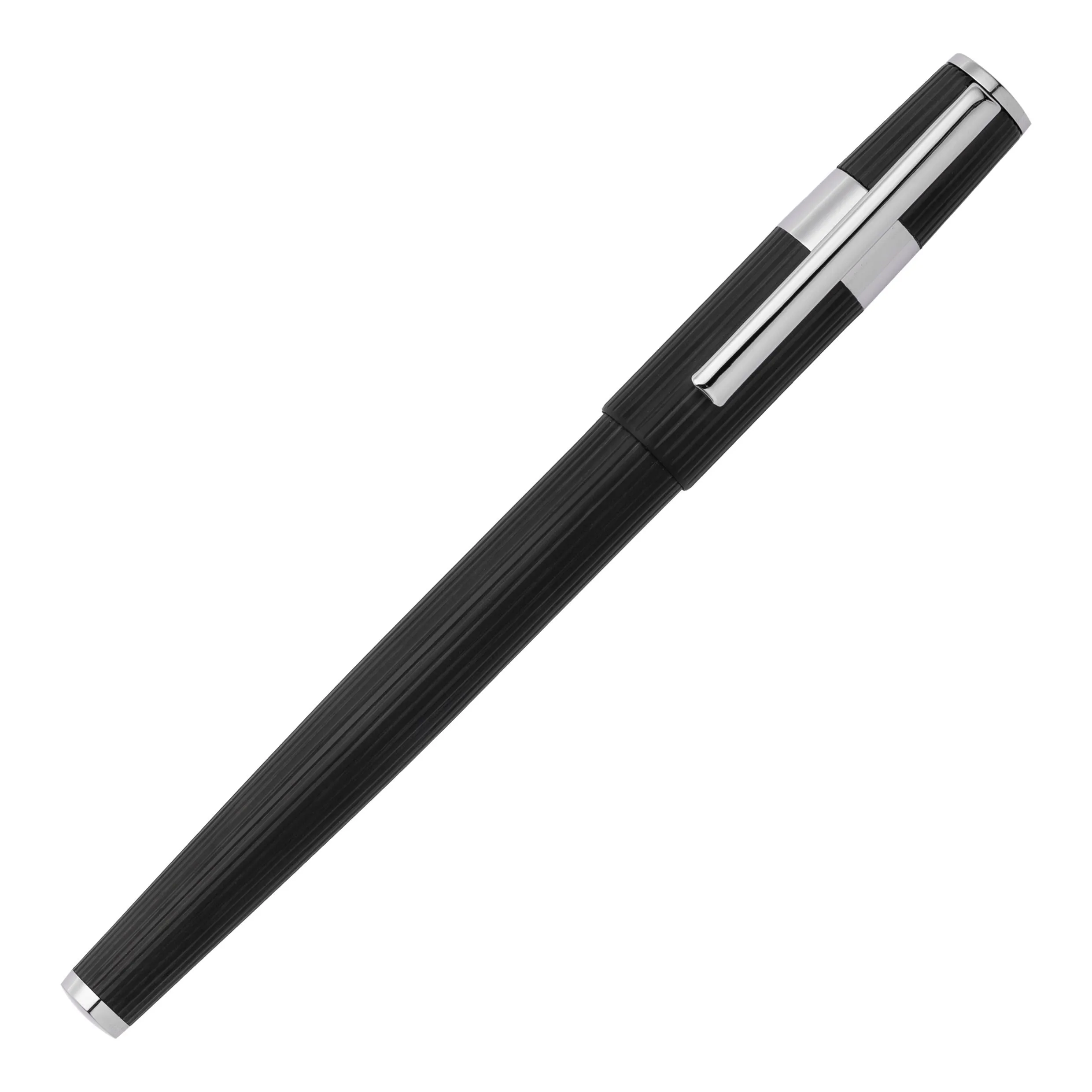 HUGO BOSS HSV2852A-Fountain pen Gear Pinstripe Black / Chrome