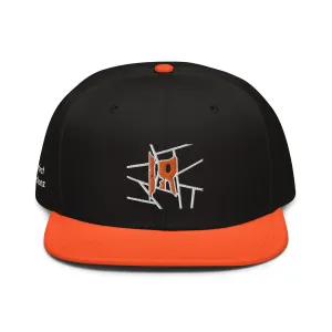 IR Snapback Hat Black/Orange