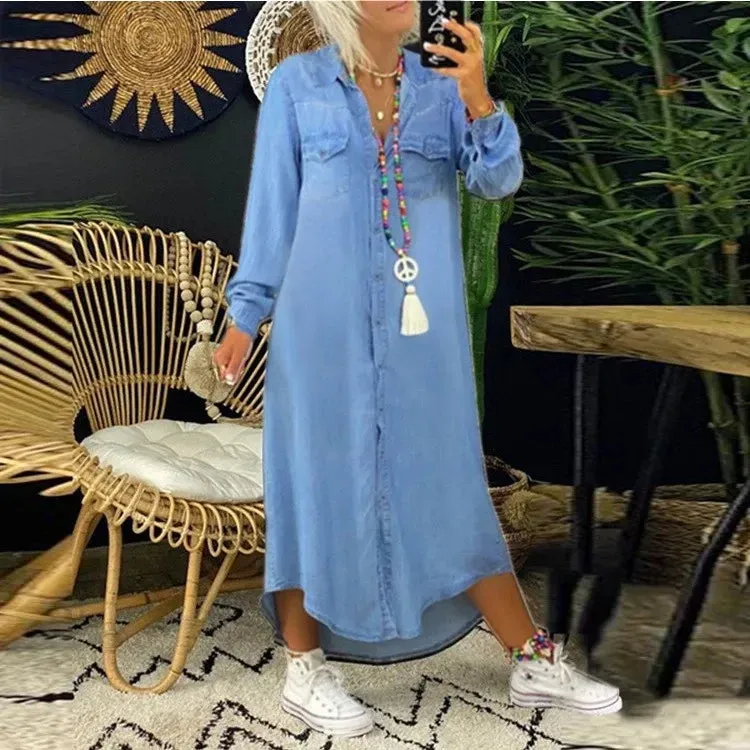 Isabella – Effortless Women’s Denim Dress