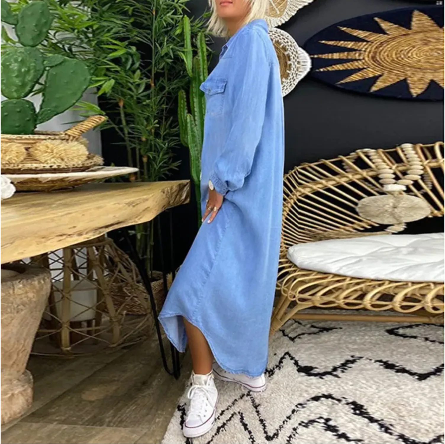 Isabella – Effortless Women’s Denim Dress