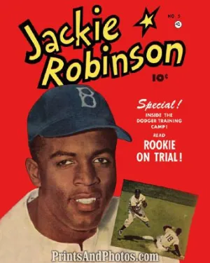 Jackie Robinson Comic  6067