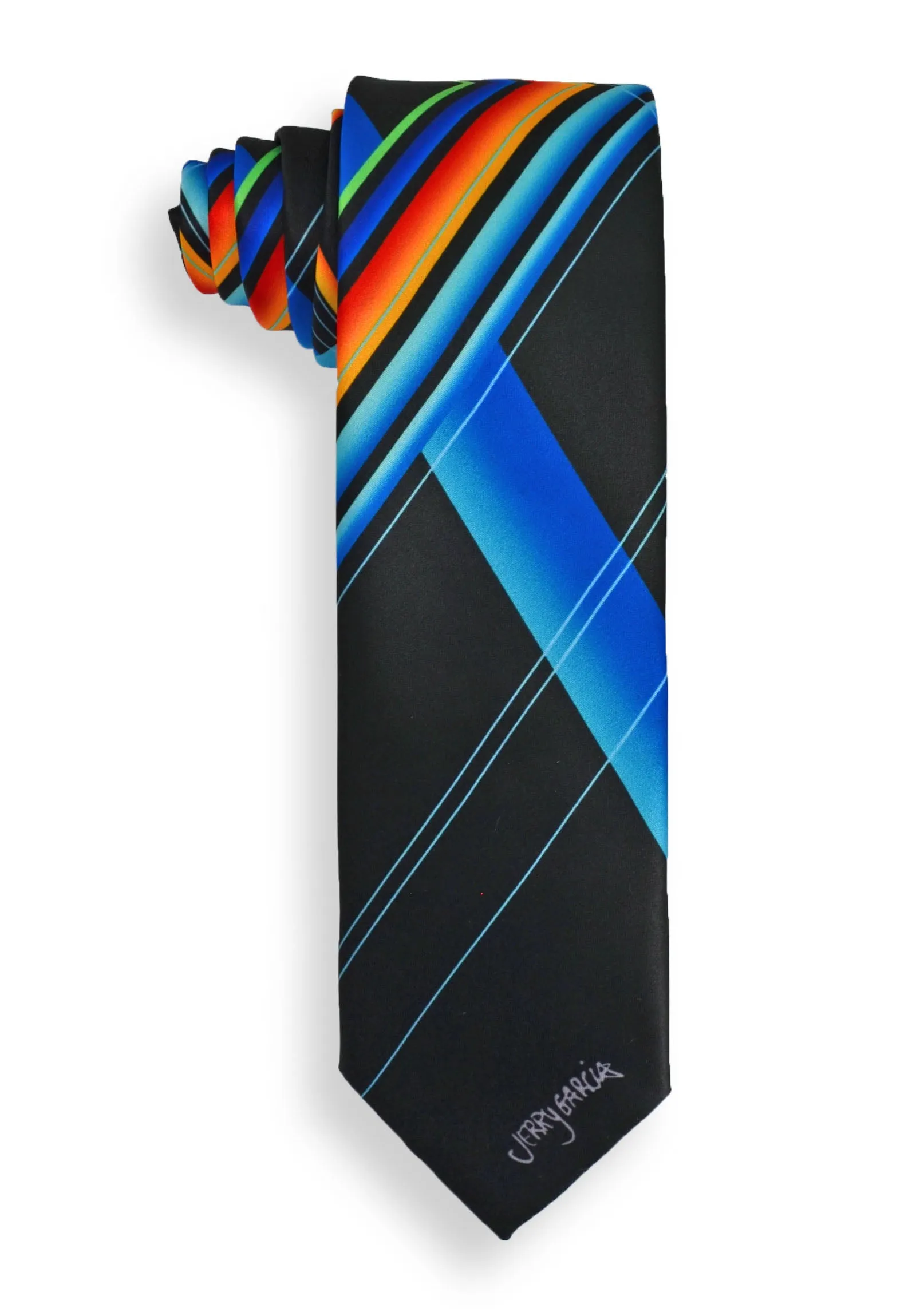 Jerry Garcia Cartoon Mens Tie