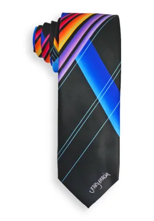 Jerry Garcia Cartoon Mens Tie