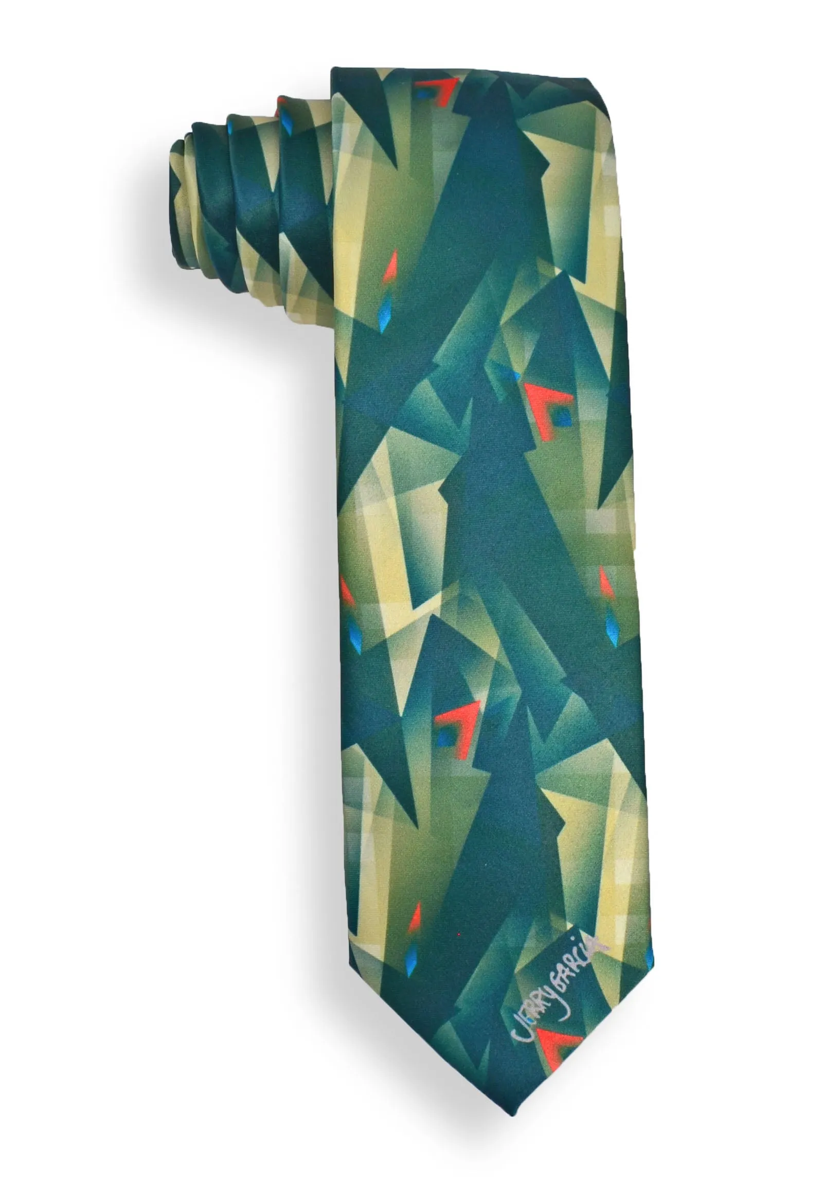 Jerry Garcia Facets1 Mens Tie