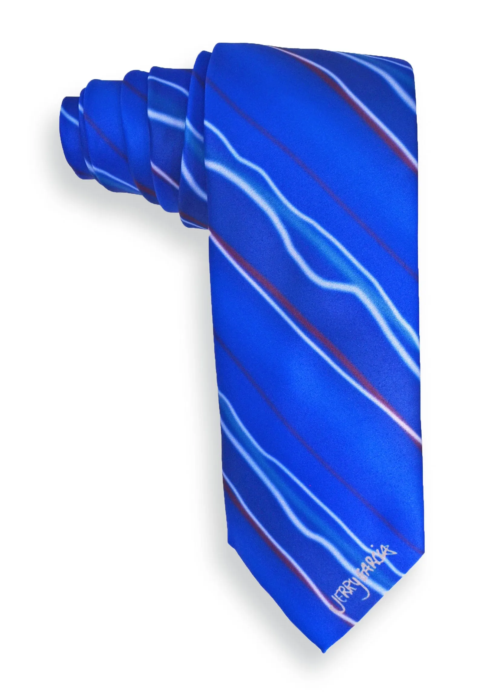 Jerry Garcia Flaming Meadow Mens Tie