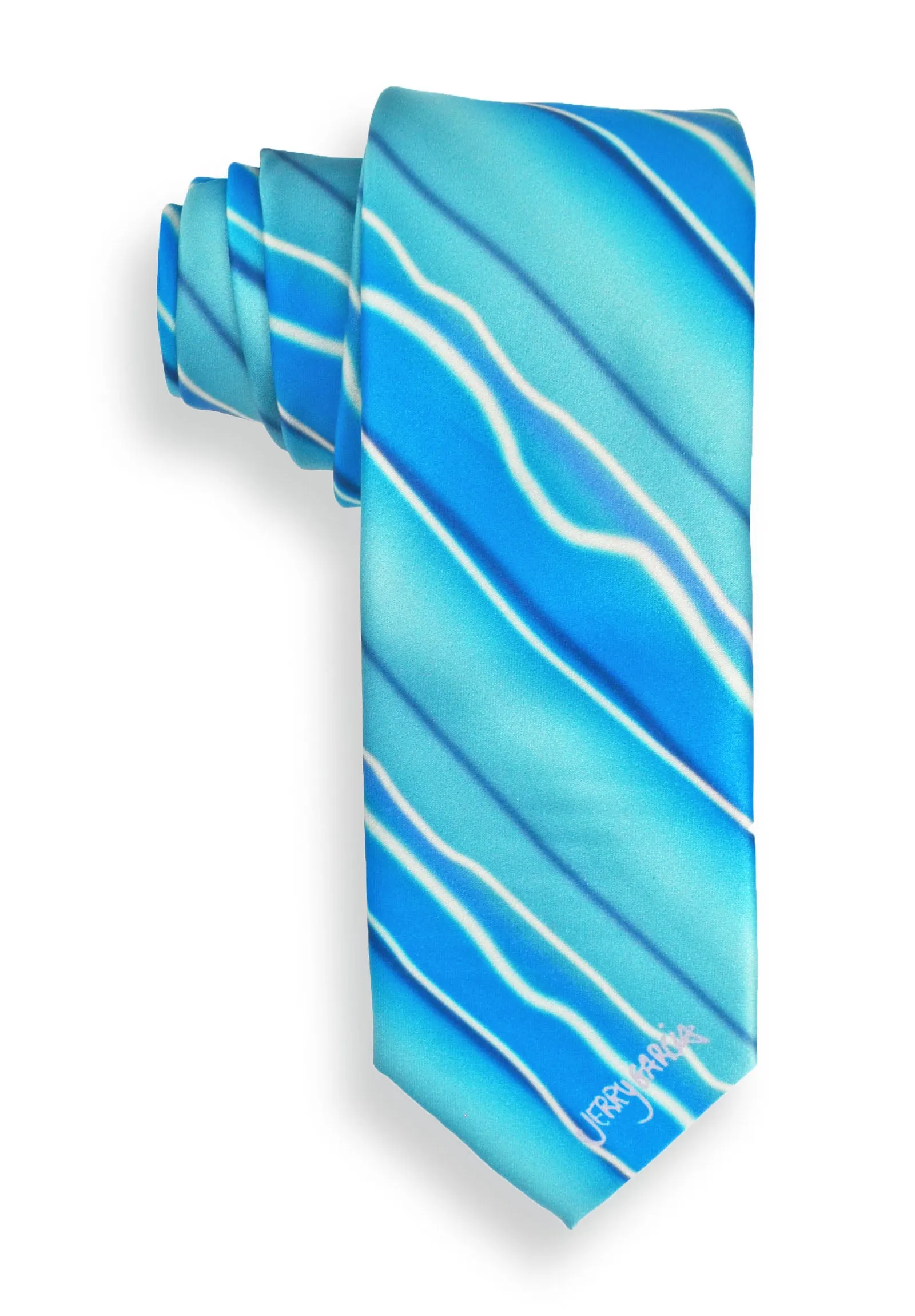 Jerry Garcia Flaming Meadow Mens Tie