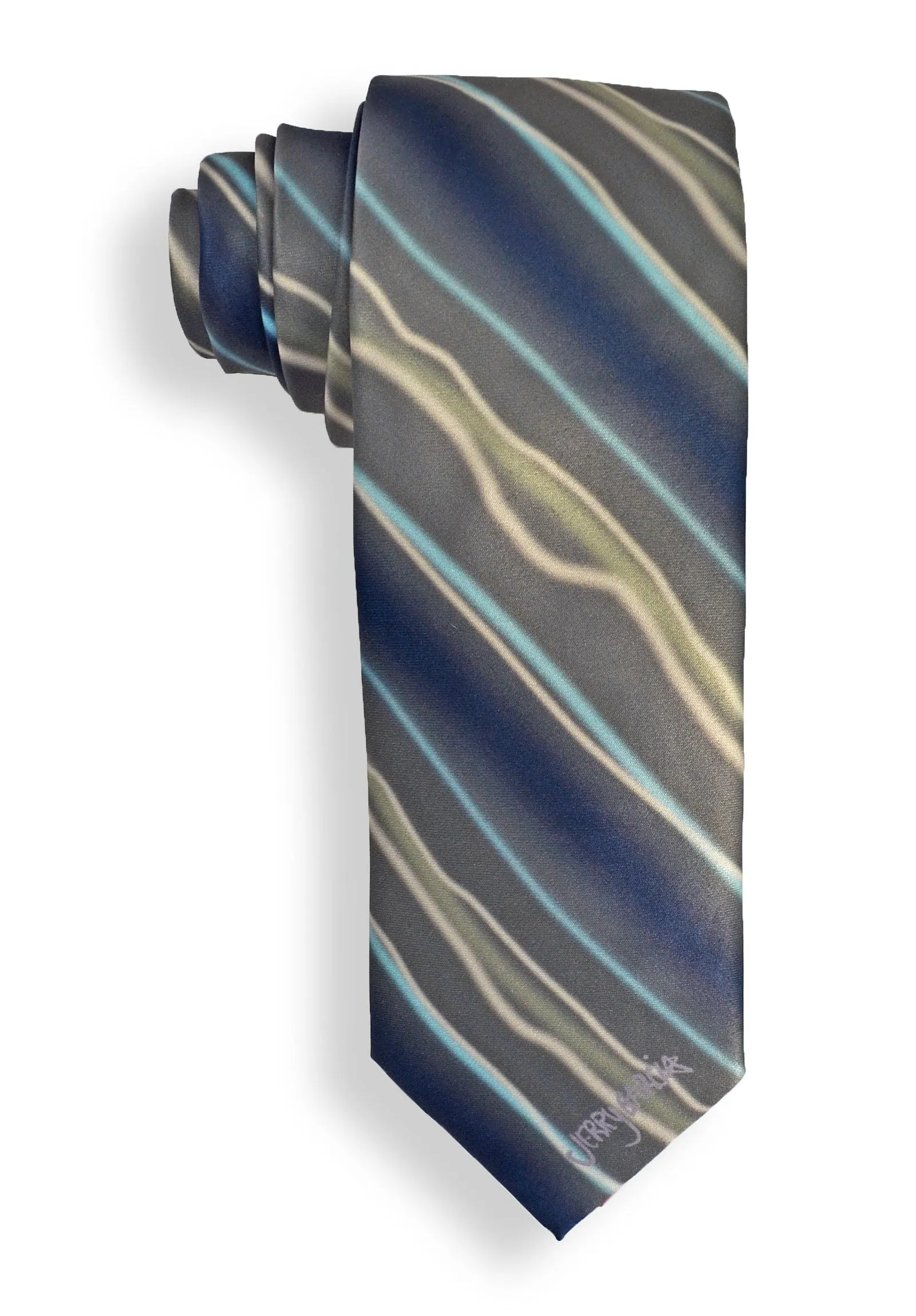 Jerry Garcia Flaming Meadow Mens Tie