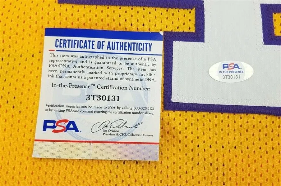 Jerry West Signed Lakers Western Conference 1972 All Star Game Jersey (PSA COA)