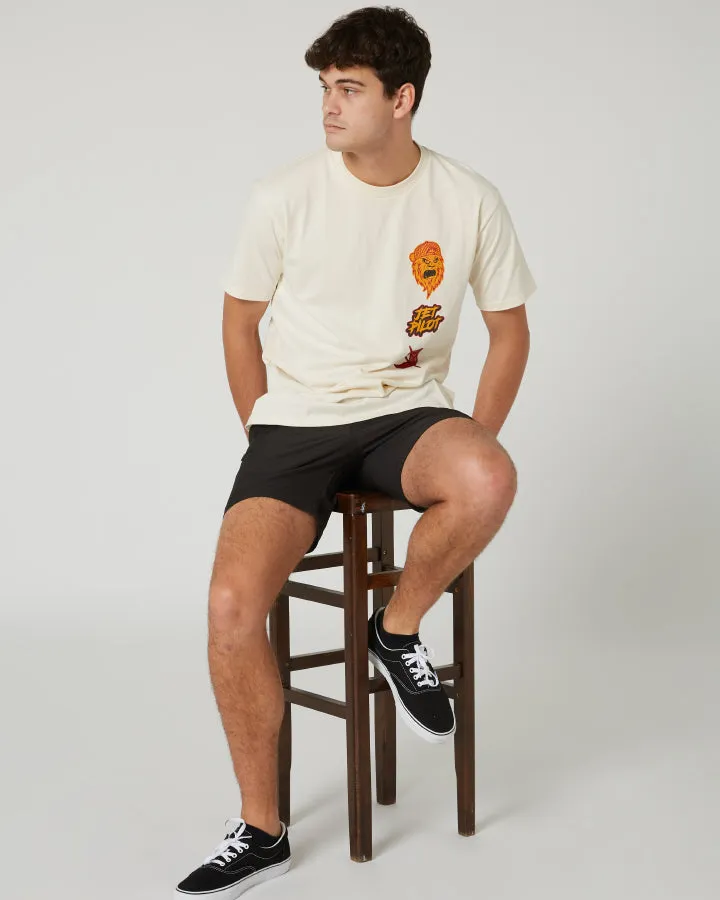 Jetpilot Yowie Mens Tee - Putty
