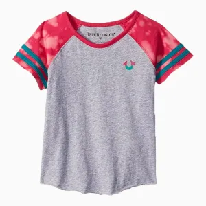 Kid's Little Girl Fashion Short Sleeve T Shirt