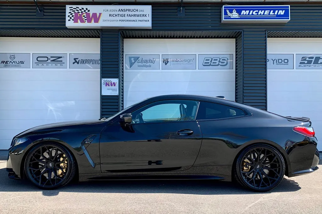 KW Coilover G83 M4 Competition Convertible xDRIVE with EDC Cancellation Kit - Variant 4