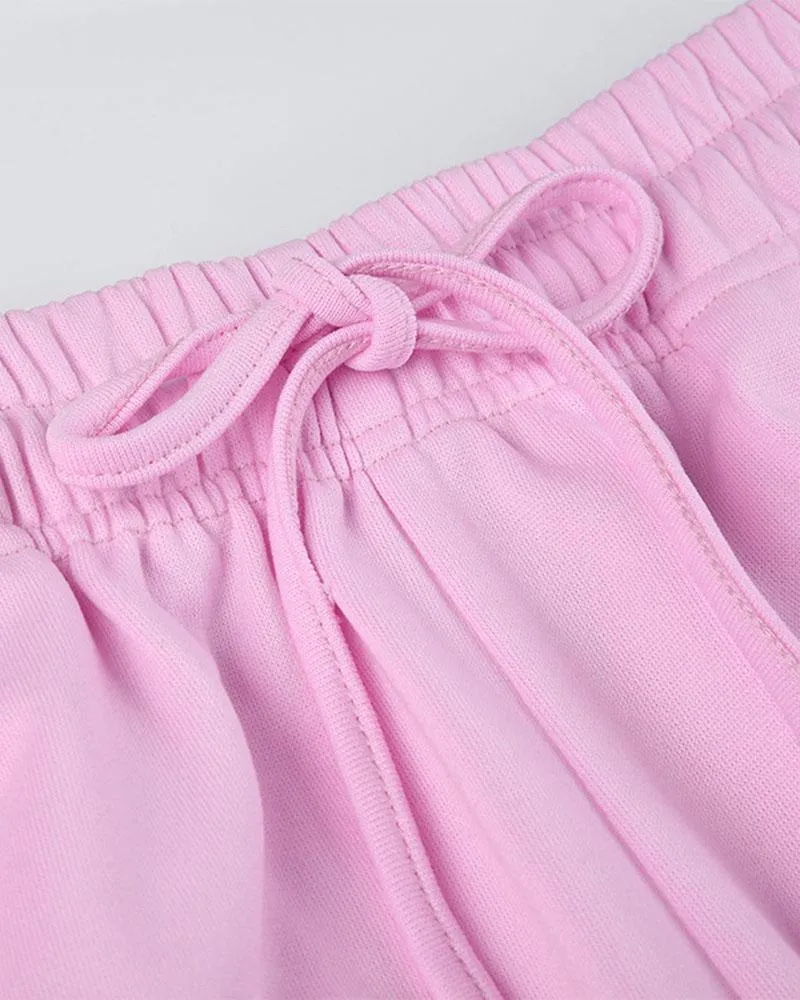Large Pocket Casual Oversized Sweatpants